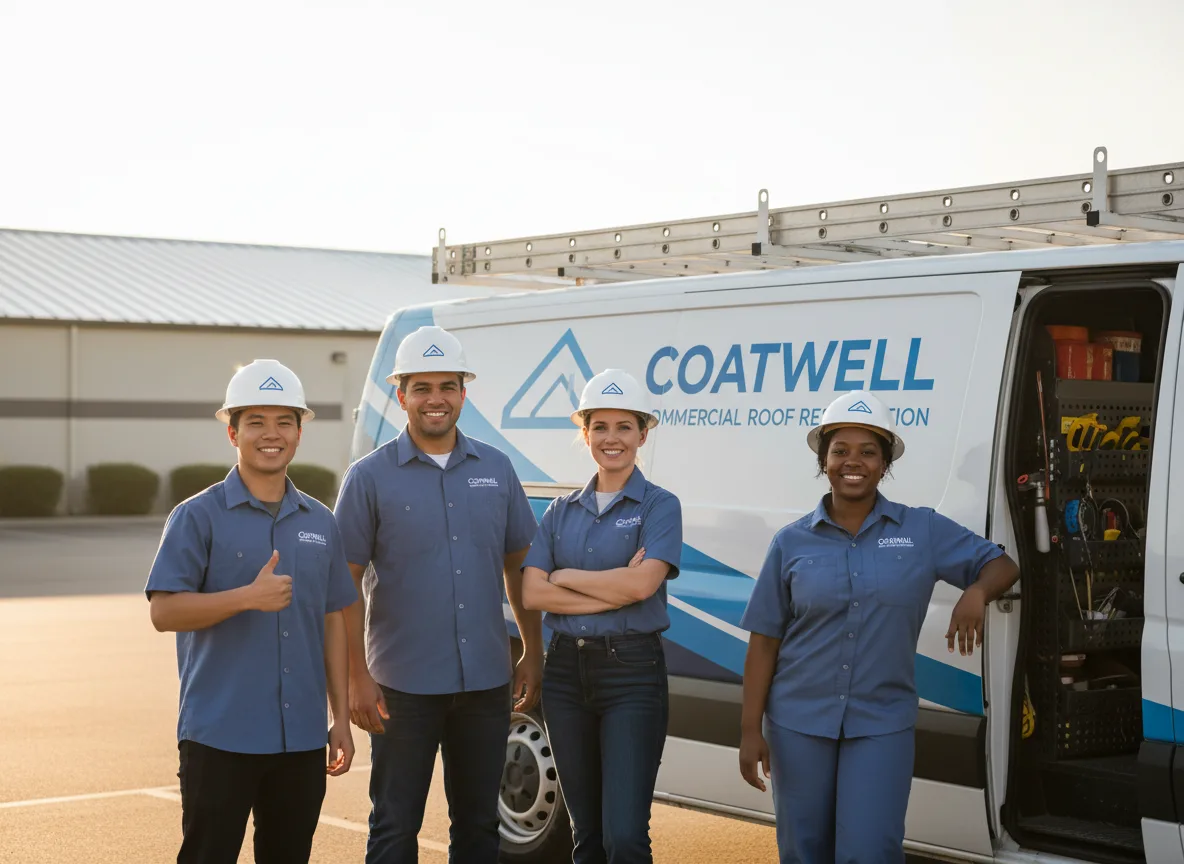 Commercial roof coating company in Lenox, MA